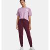 imageUnder Armour Womens Rival Fleece Joggers600 Dark Maroon   White