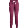 imageUnder Armour Womens Rival Fleece Joggers635 Charged Cherry   White