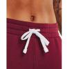 imageUnder Armour Womens Rival Fleece JoggersLeague Red 626White