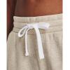 imageUnder Armour Womens Rival Fleece JoggersOatmeal Light Heather 783White