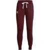 imageUnder Armour Womens Rival Fleece Joggers690 Chestnut Red   White
