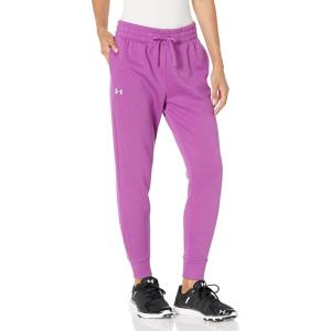 imageUnder Armour Womens Rival Fleece Joggers573 Mystic Magenta   White