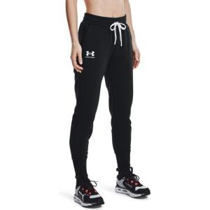 imageUnder Armour Womens Rival Fleece JoggersBlack 001White