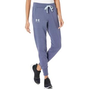 imageUnder Armour Womens Rival Fleece JoggersUtility Blue 496Black