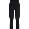 imageUnder Armour Womens Motion Capri002 Black   Jet Gray