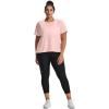 imageUnder Armour Womens HeatGear Armour High Waisted No Slip Ankle Leggings  Black 001White  3X