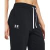imageUnder Armour Womens Rival Terry Jogger Sweat Pant002 Black  Black  White
