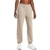 imageUnder Armour Womens Rival Terry Jogger Sweat Pant204 Timberwolf Taupe   White