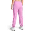 imageUnder Armour Womens Rival Terry Jogger Sweat Pant638 Stellar Pink   White