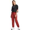 imageUnder Armour Womens Rival Terry Jogger Sweat Pant840 Earthen Orange   Black
