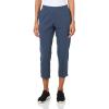 imageUnder Armour Womens Motion Crop Pants045 Downpour Gray   Midnight Navy
