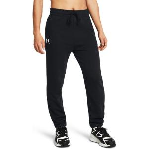imageUnder Armour Womens Rival Terry Jogger Sweat Pant001 Black   White