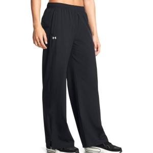 imageUnder Armour Womens Rival Wide Leg Pants001 Black   White