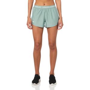 imageUnder Armour Womens Tech Play Up Shorts348 Silica Green  Hydro Green  White