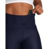imageUnder Armour Womens Heatgear Bike Shorts410 Midnight Navy   White