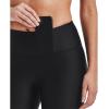 imageUnder Armour Womens Heatgear Bike ShortsBlack 001Metallic Silver