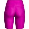 imageUnder Armour Womens Heatgear Bike ShortsMeteor Pink 660Metallic Silver