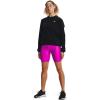 imageUnder Armour Womens Heatgear Bike ShortsMeteor Pink 660Metallic Silver