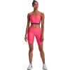 imageUnder Armour Womens Heatgear Bike ShortsPenta Pink 975White