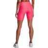 imageUnder Armour Womens Heatgear Bike ShortsPenta Pink 975White
