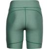 imageUnder Armour Womens Heatgear Bike ShortsSaxon Green Medium Heather 386Metallic Silver