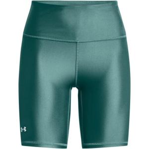 imageUnder Armour Womens Heatgear Bike Shorts722 Coastal Teal   White
