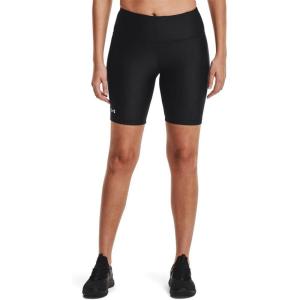 imageUnder Armour Womens Heatgear Bike ShortsBlack 001Metallic Silver