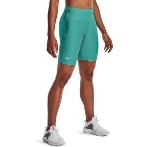 imageUnder Armour Womens Heatgear Bike ShortsNeptune 369Sea Mist