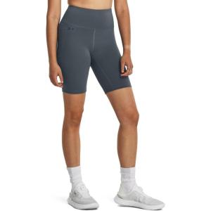 imageUnder Armour Womens Motion Bike Shorts002 Gravel   Downpour Gray