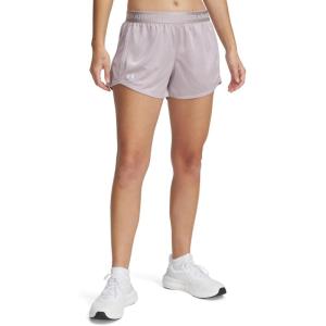 imageUnder Armour Womens Tech Play Up Shine Shorts009 Gray Dawn   Black