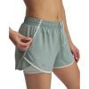 imageUnder Armour Womens Fly by 2in1 Shorts348 Silica Green  Hydro Green  Reflective