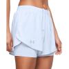 imageUnder Armour Womens Fly by 2in1 Shorts464 Nimbus Blue  Nimbus Blue  Reflective