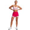imageUnder Armour Womens Fly by 2in1 Shorts681 Shaded Fuchsia  Prime Pink  Reflective