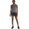 imageUnder Armour Womens Fly by Printed Shorts001 Black  Black  Reflective