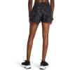imageUnder Armour Womens Fly by Printed Shorts001 Black  Black  Reflective