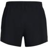 imageUnder Armour Womens Fly by Printed Shorts005 Black  Tetra Gray  Reflective