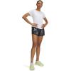 imageUnder Armour Womens Fly by Printed Shorts007 Black   Reflective