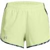 imageUnder Armour Womens Fly by Printed Shorts383 Retro Green  Retro Green  Reflective