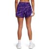 imageUnder Armour Womens Fly by Printed Shorts500 Purple  Lavish  Reflective