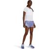 imageUnder Armour Womens Fly by Printed Shorts539 Celeste  Celeste  Reflective