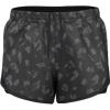 imageUnder Armour Womens Fly by Printed Shorts006 Black  Anthracite  Reflective