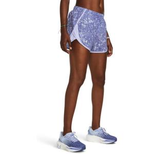 imageUnder Armour Womens Fly by Printed Shorts539 Celeste  Celeste  Reflective