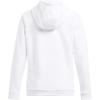 imageUnder Armour Womens Fleece Hoodie100 White   Black