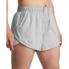 imageUnder Armour Womens Fly by Heathered Shorts011 Mod Gray Medium Heather  Mod Gray  Reflective