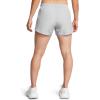 imageUnder Armour Womens Fly by Heathered Shorts011 Mod Gray Medium Heather  Mod Gray  Reflective