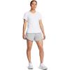 imageUnder Armour Womens Fly by Heathered Shorts011 Mod Gray Medium Heather  Mod Gray  Reflective