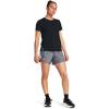 imageUnder Armour Womens Fly by Heathered Shorts035 Steel Medium Heather  Steel  Reflective