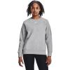 imageUnder Armour Womens Rival Fleece Crew012 Mod Gray Light Heather   White
