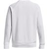imageUnder Armour Womens Rival Fleece Crew100 White   Black
