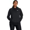 imageUnder Armour Womens Fleece Hoodie001 Black   White
